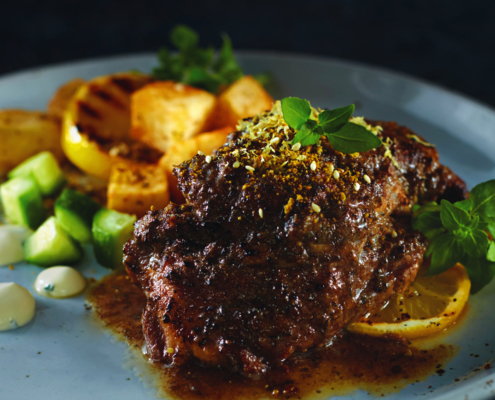 greek lamb shoulder